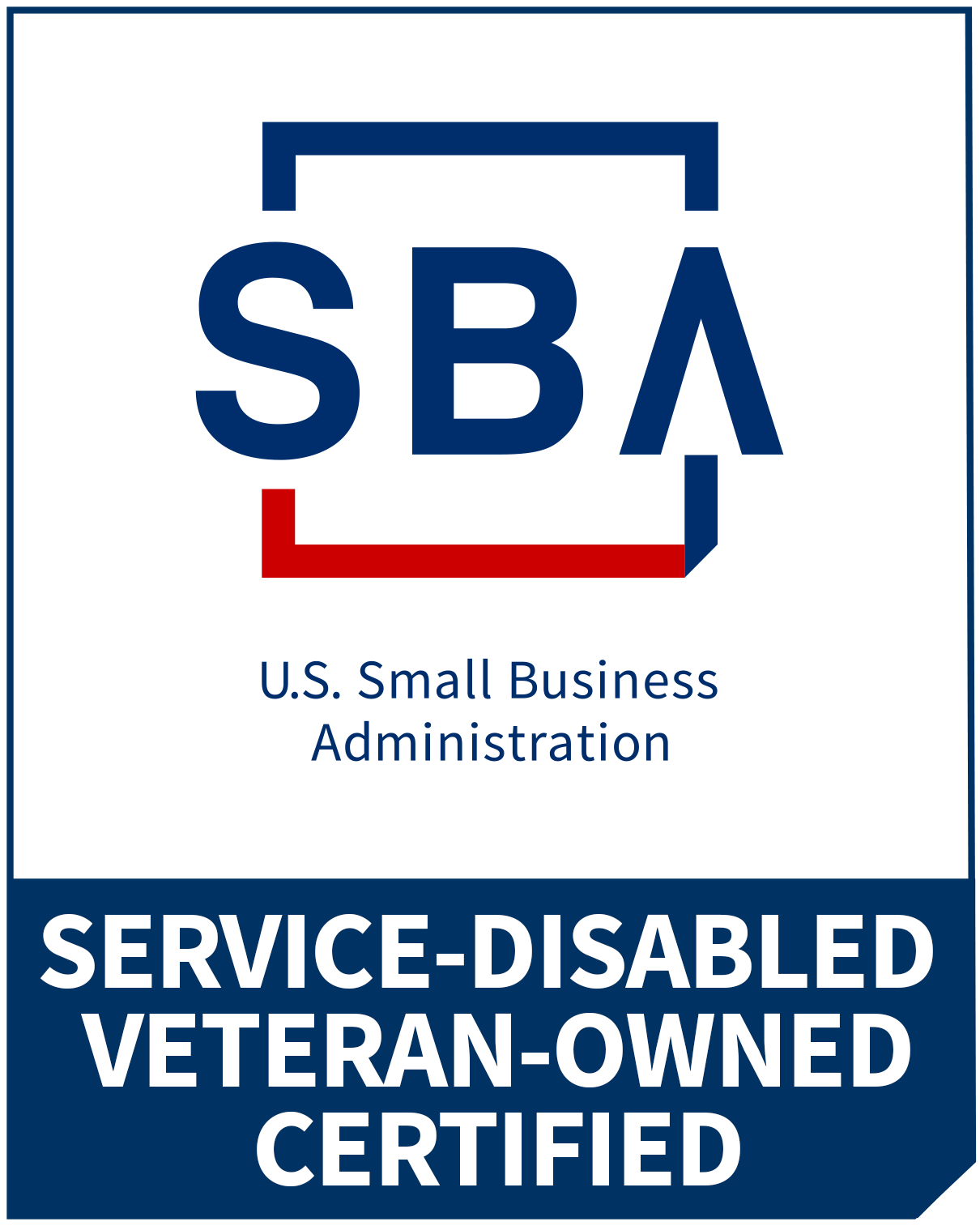 Service-Disabled Veteran-Owned Small Business certified